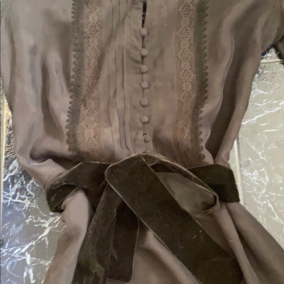 Antonio Berardi silk mini dress with lace size S - Picture 7 of 10